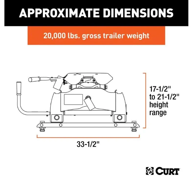 Curt A20 Puck kit 16540 &16020